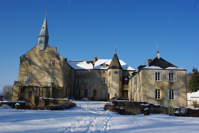 Neige sur le chateau